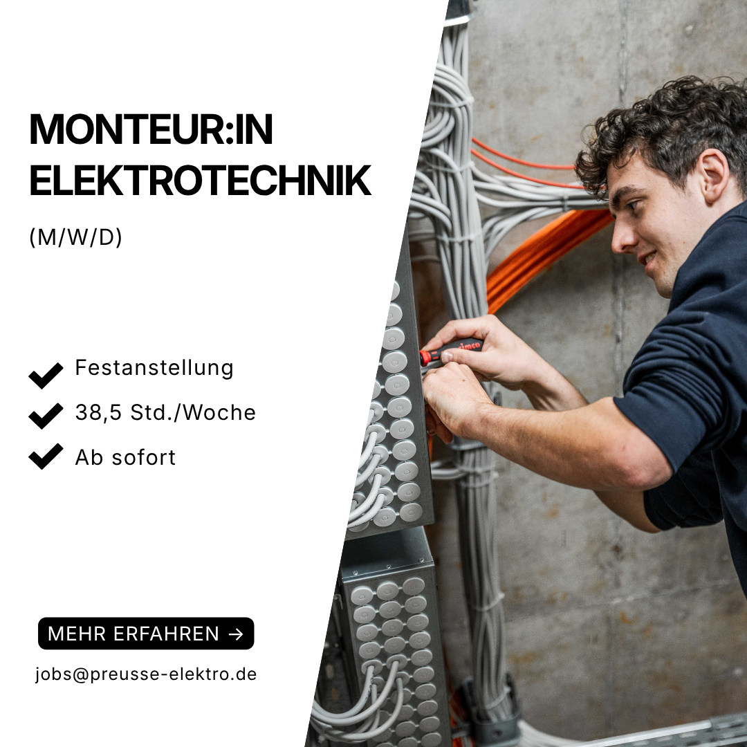 Monteur Elektrotechnik